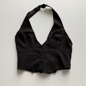black vest